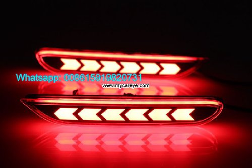 Nissan Qashqai Car LED Bumper Lamps Taillight Brak