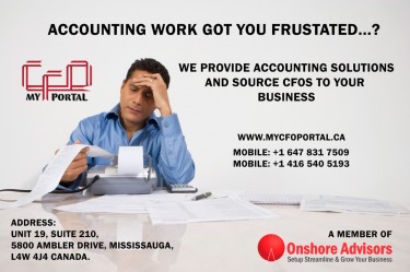 WE PROVIDE ACCOUNTING SOLUTIONS AND SOURCE CFOs TO
