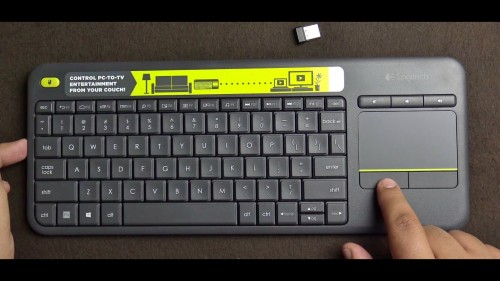Logitech K400 Plus Wireless Touch TV Keyboard 