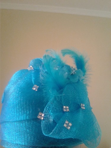 Lady\\\'s Church Hats Done To Order (strew & Mesh)