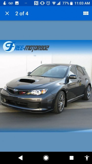 Subaru Front Lip
