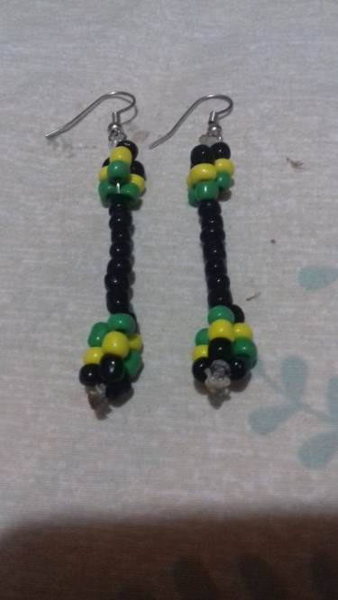 Beads Earings In Jamaica  Colours