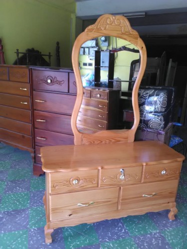 Beautiful Solid Wood Dresser For Sale 