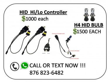 HID HI/LO CONTROLLER/HID BULBS/BELTS/VALVE CAP 
