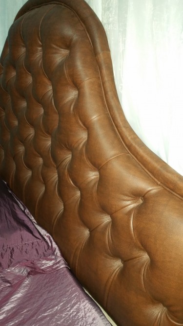 Leather Bed Head Bed Foot And Ottomans 