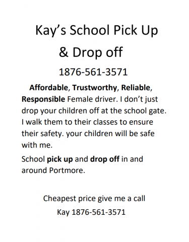 Affordable School Drop Off And Pick Up