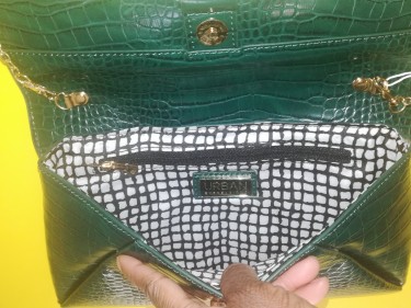 Brand New Green Clutch Bag/Purse