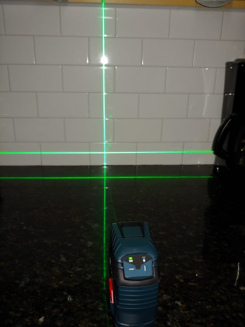 New Bosch Cross Laser Level Green Line