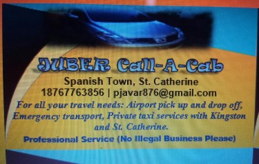 JUBER Call-a-Cab Private Taxi Service