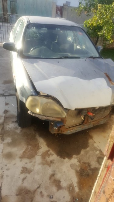 Honda Civic Crashed
