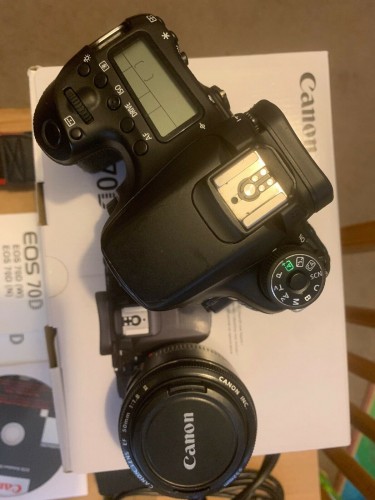 Brand NEW Canon EOS 70D 20.2MP Digital SLR Camera 