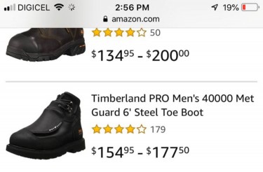Timberland PRO Men 40000 Met Guard Steel Toe Boo