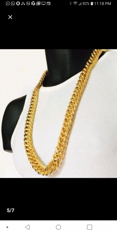 Gold Plated Cuban Link
