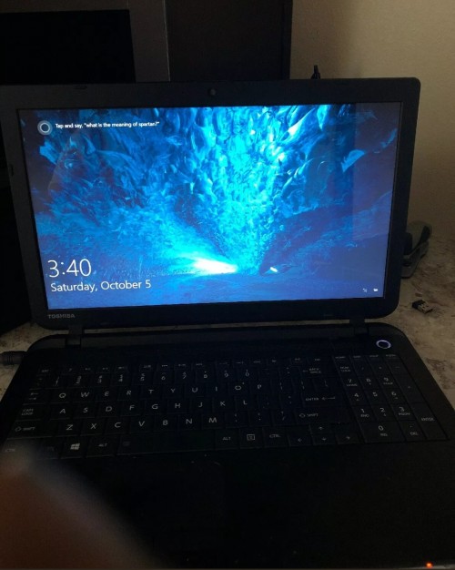 Toshiba Laptop  Available On  October 24,2019