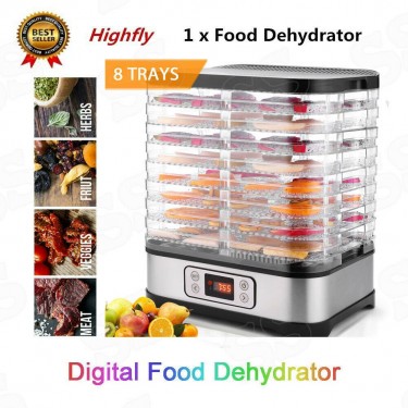 8 Tray Food Dehydrator Machine Professional -NEW!!