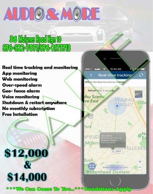 Gps Vehicle Real Time Tracker W/ Free Installstion