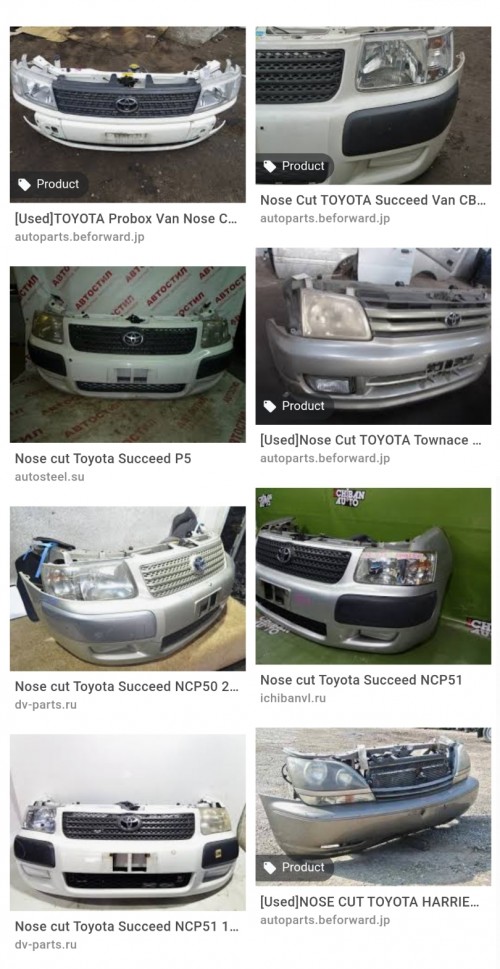Toyota Probox Bulk Head And Parts