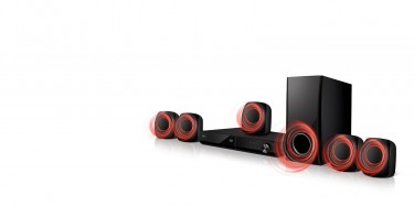 LG 330W 5.1Ch DVD Home Theatre System