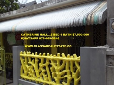 CATHERINE HALL...2 BEDROOM 1 BATH HOUSE FOR SALE
