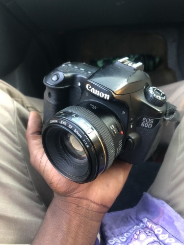 Cannon Camera (Eos 60D) 50mm Lens