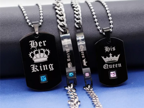 King & Queen Necklace