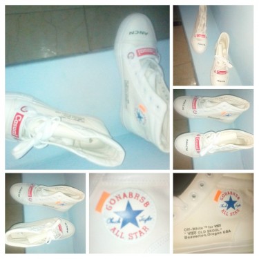 Brand New Size (38) Ladies All Star (off White) 