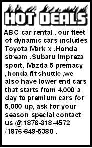 Abc Car Rental-Cars Varies