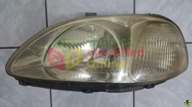 Honda Civic Left Headlamp & Front Grill For Sale