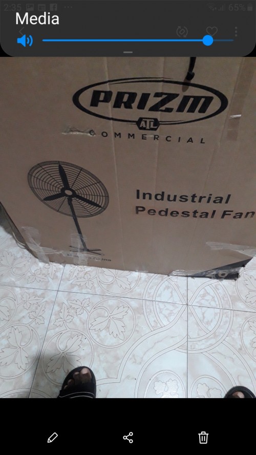 Prizm Commercial  Standing Fan