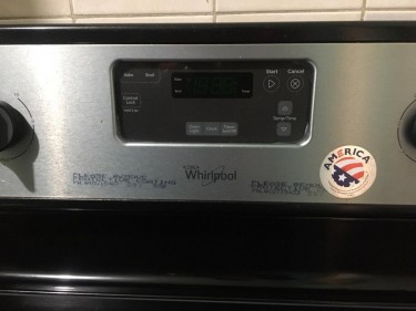 30in Whirlpool Electric Stove 