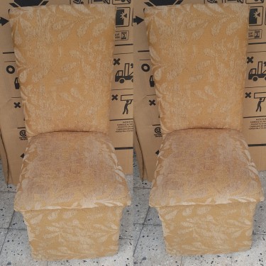 3 Pair Settee Chairs For 