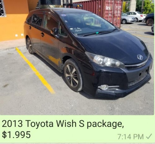 2013 Toyota Wish S Package +6months Warranty