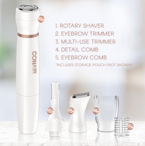 Facial Hair Remover Rotary Shaver