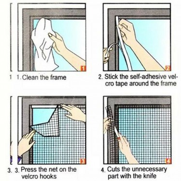Anti-mosquito Mesh Insect Fly Bug Mosquito Window 