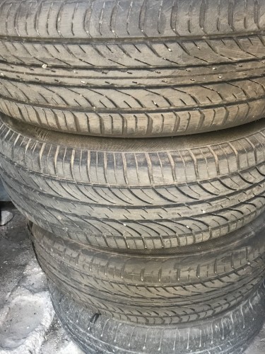 14” Tyres And Steel Rims 185/70R14 **fairly New**