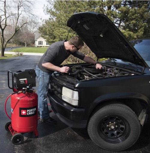 Porter Cable PXCMF220VW 20-Gallon Portable Air Com