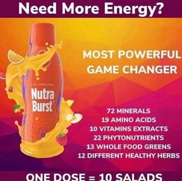 NUTRA- BURST  100% MULTI-VITAMINS LIQUID 