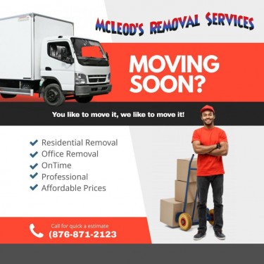 McLeod's Removal Services Removal Services Kingston And St. Andrew And St. Catherine