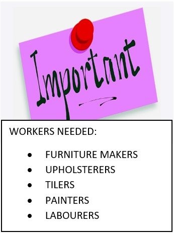 WORKERS NEEDED - ☎ CALL 876-416-4027.