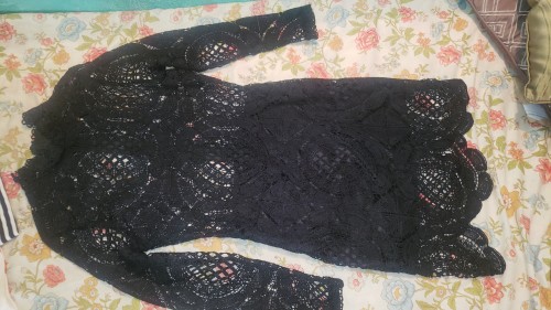Black Lace Dress (delivery Available 300)