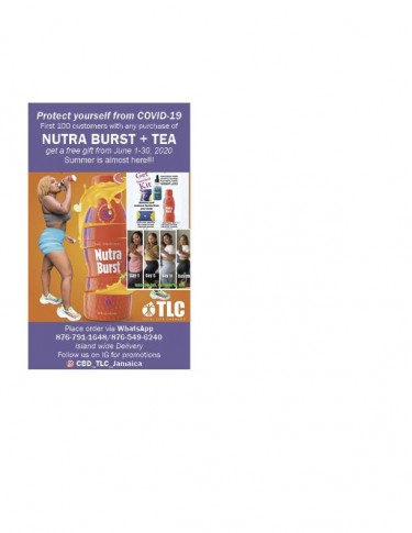 NUTRA-BURST SALE ALL MONTH OF JUNE WITH FREE GIFT