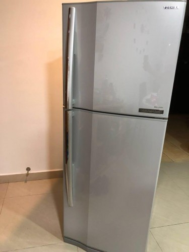 Like New Toshiba 2 Door Refrigerator 