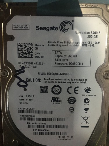 SSD 250 GB
