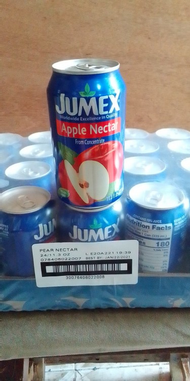   New.JUMEX Fruit Juice 24 In The Case 8 Flavours 