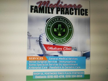 Medicare Family Practice G/Medical 