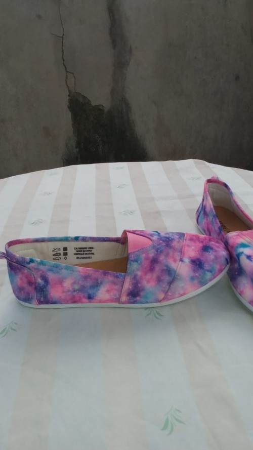 Ardene Mat, Pink Multi-color Flat Shoes, Size 9