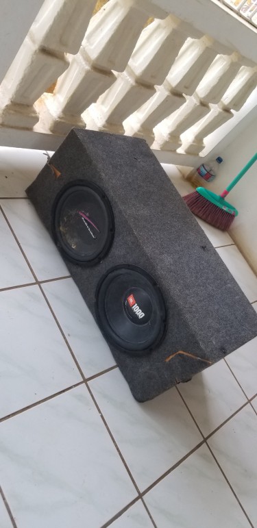 2 10 Inch Bass Speakers 