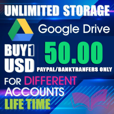 UNLIMITED GOOGLE Team DRIVE FOR YOUR EXISTING ACC 