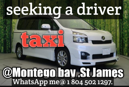 Seeking A Driver In The Montego Bay Area , St Jame