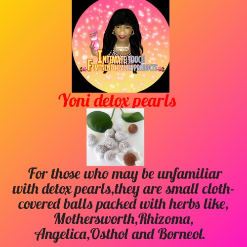 Detox Pearls Made From Natural Herbs